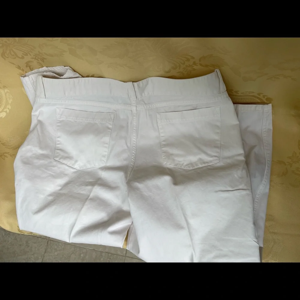 Jcrew 100 % cotton capris size 12 - Picture 5 of 6